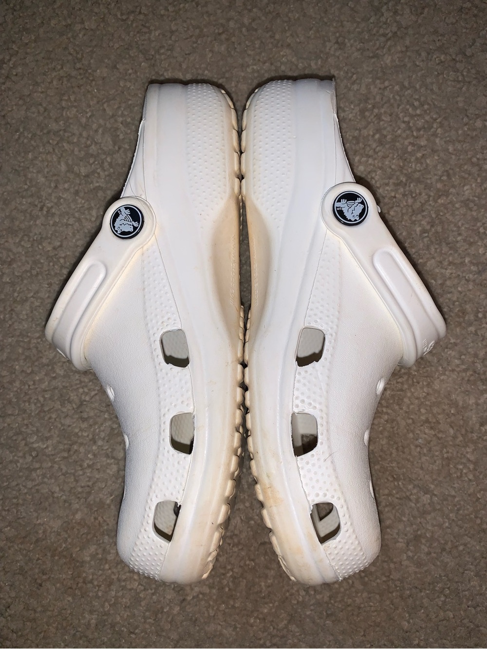 CROCS Classic Clog Women’s Size 7 - White - Picture 7 of 10